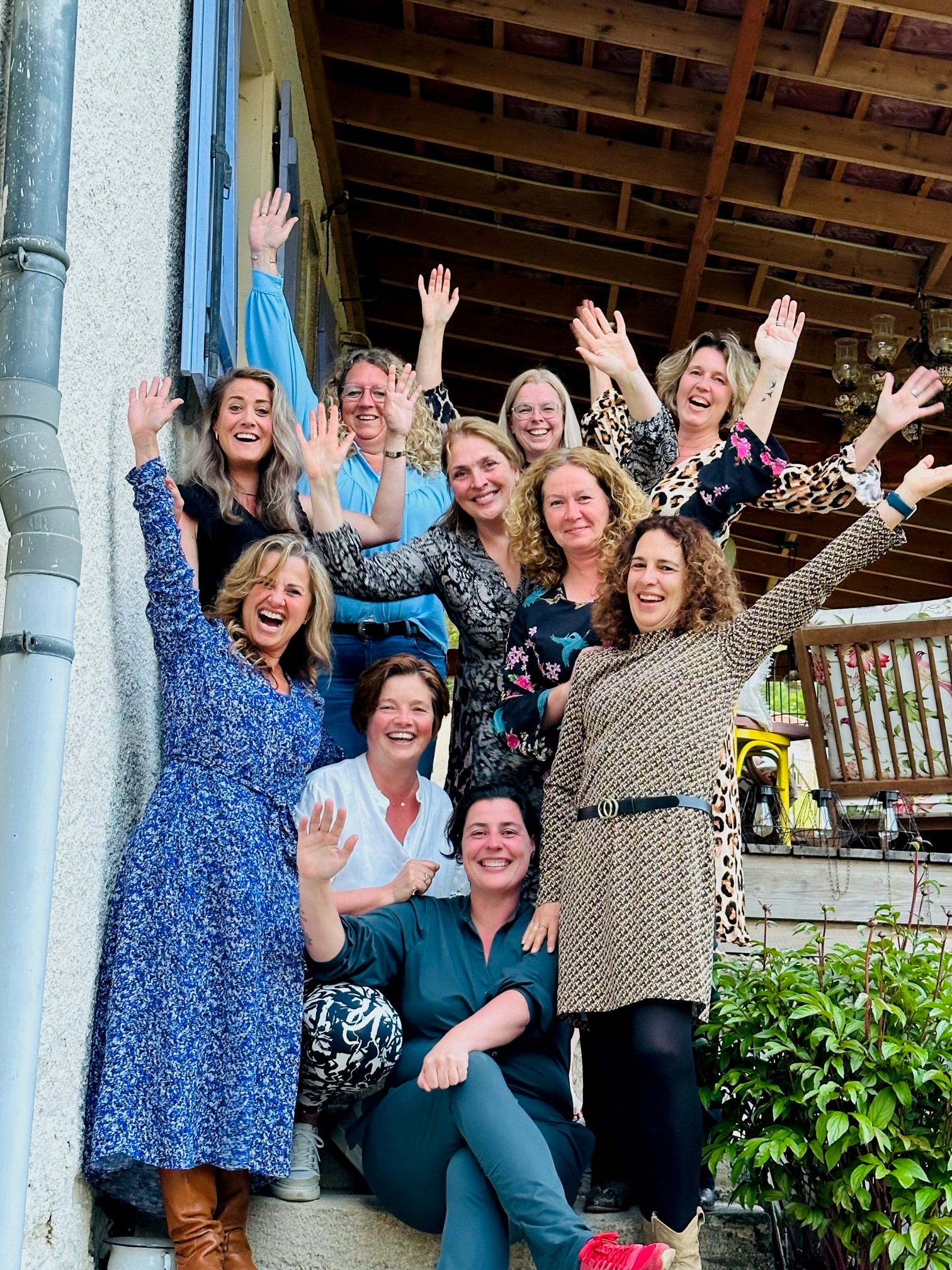 groepsfoto Verlangzaam Retreat<br />
Mariska Schalkx